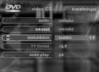 Ändra inställningen till ON. Sätt, om er utrustning inte innefattar en digital decoder, (t.ex. digitala högtalare) den digitala utsignalen på PCM. TV FORMAT: Fabriksinställning bred skärm (16:9).