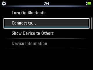 3.8 Ansluta Bluetooth -hörlurar (eller andra Bluetooth -enheter) Du kan ansluta till alla typer av Bluetooth -aktiverade