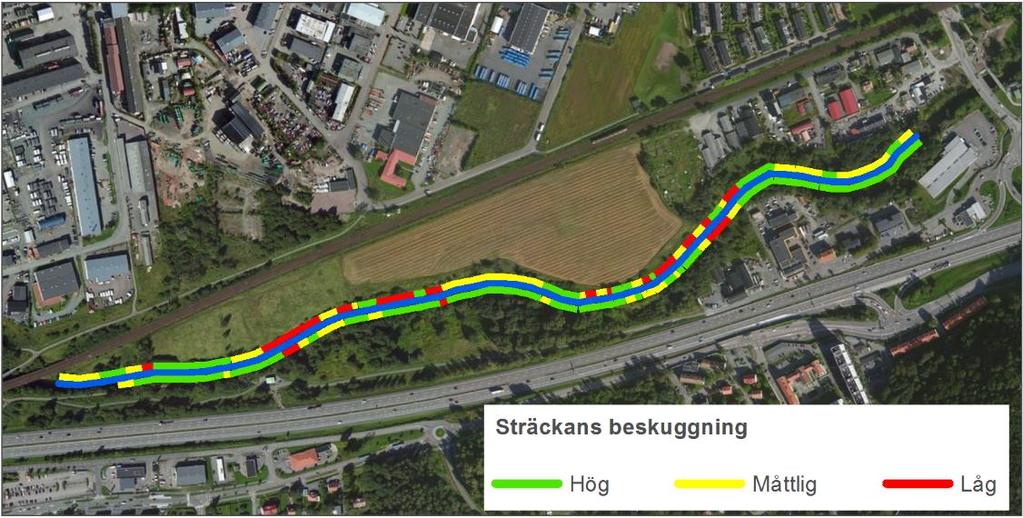 Transekt Reproduktion Uppväxt Viloplats Kommentar 18 Låg Låg Låg Det stora djupet längs transekten (överlag 2,6-3 meter) var det huvudsakliga motivet till bedömningen att sträckan ej var lämplig för