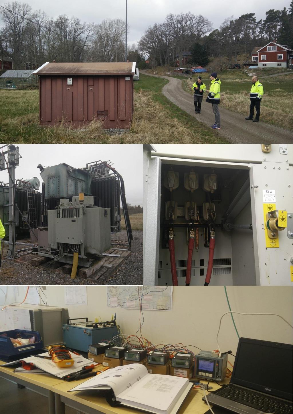 42 Bilaga 4 Bilder I ordning: Station GT6225R, nollpunktsreaktorn i
