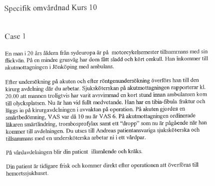 Case 1 Studiehandledning,