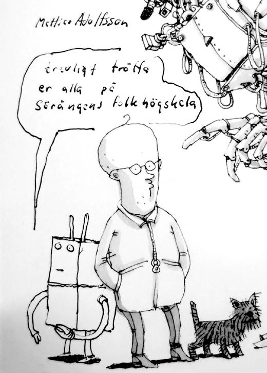 Pär Berg, lärare, linjeansvarig.