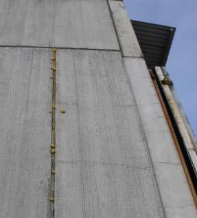 Figur 6: Avsaknad av isolering på torkvinden syns tydligt i förgrundenmot kontrasten av 200 mm EPSisolering i bakgrunden.