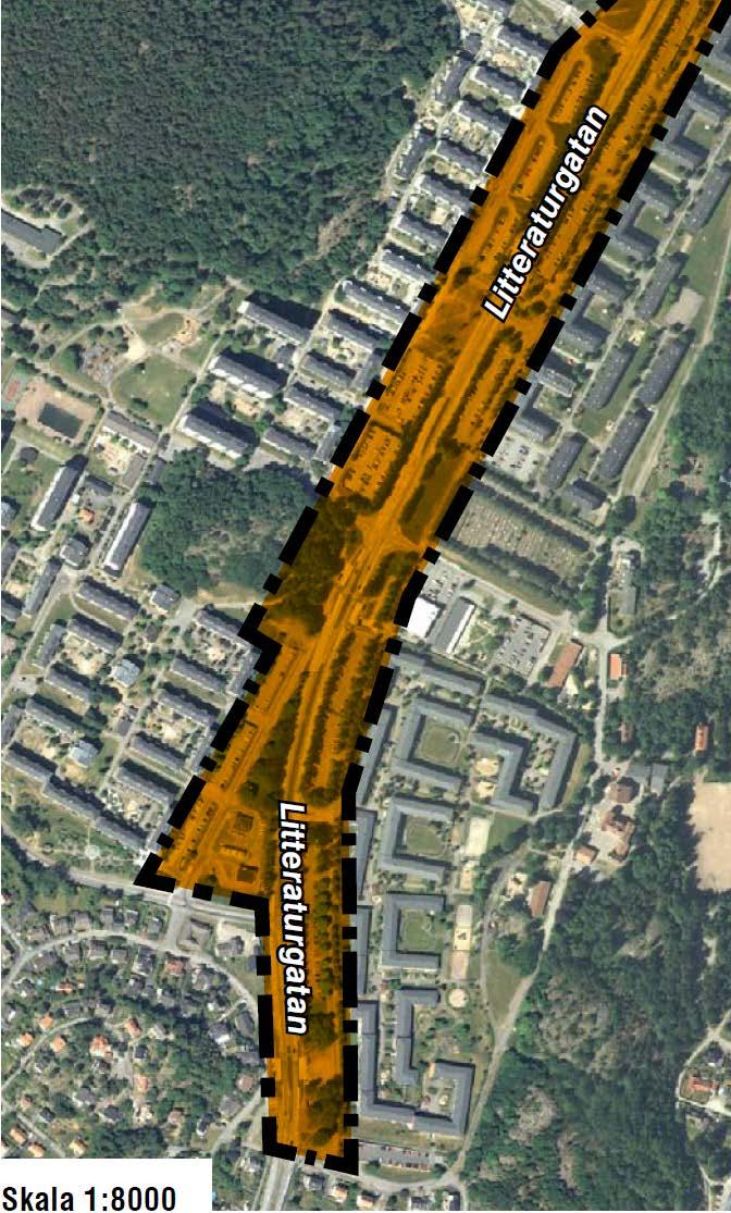 Bakgrund Stadsbyggnadskontoret arbetar med ett förslag på förändrad detaljplan för Litteraturgatan i Göteborg.