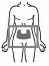 Du kan använda buken, med undantag för området 5 cm runt naveln. Vid injektion i buken bör du ligga ned på rygg och sträcka huden vid injektionsstället för att skapa en fast och spänd yta.