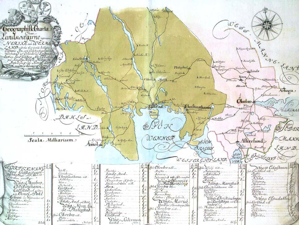 K O M M U I K A T I O N E R bättre möjlighet att genomdriva vägförbättringar. Vilka de rätta landsvägarna var fastslogs i Vadstena artiklar 1559.