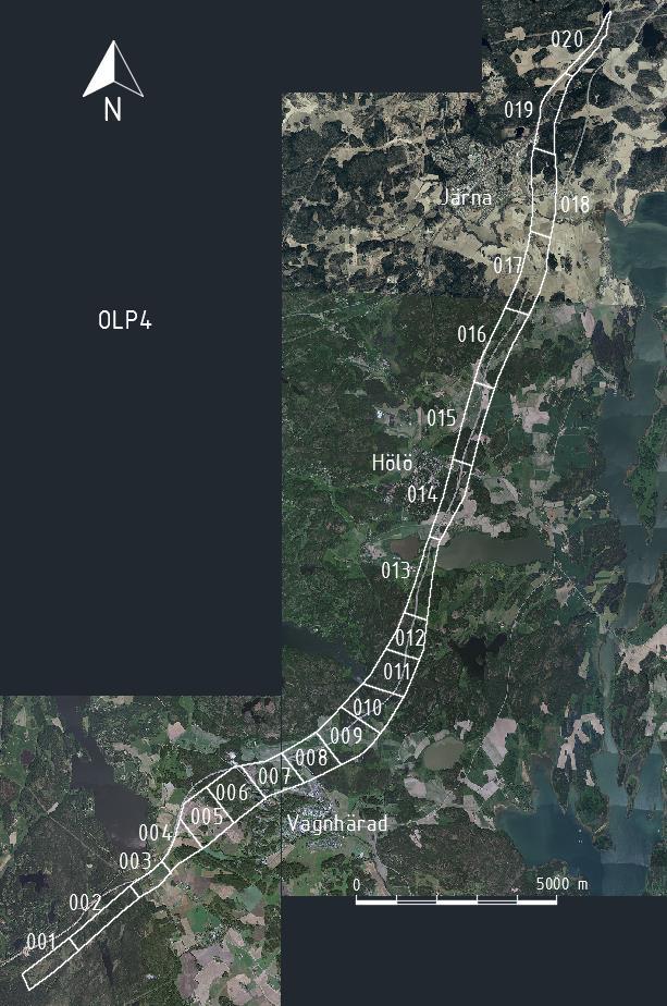 OLP4 Modellen är viktig Delprojekt Södertälje-Trosa, ett av fyra delprojekt i Ostlänken.