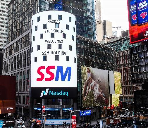 Väsentliga händelser efter balansdagen Börsnotering på Nasdaq Stockholms huvudlista (Mid-cap) 6 april 2017 tillsammans med en nyemission om 9 152 542 aktier.