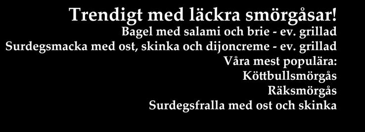 Likaså gör kaffestugor och besöksanläggningar