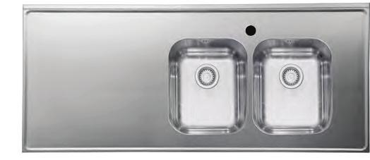 710 DECOLIGHT UPPVIKT BAKKANT Valfri placering av diskhoar i bänkytan A 2 st xx180 mm Tillbehör A C D 30 550 DECOLIGHT UPPVIKT BAKKANT B 1 st xx180 mm 1 st 180xx130 mm Tillbehör A C D 30