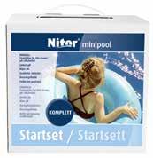 Med våra poolprodukter från Nitor kan du snabbt komma igång med badsäsongen! 25% PÅ NITOR POOL!