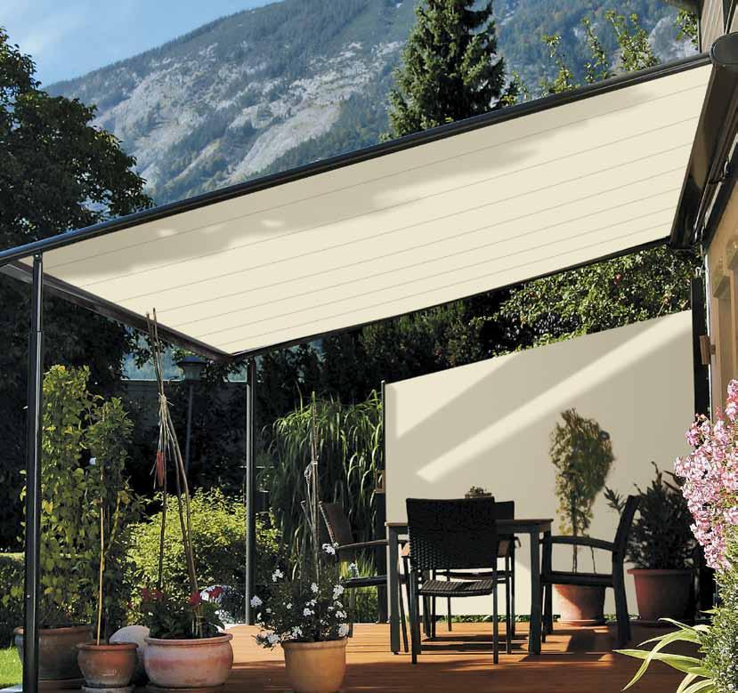 Pergolamarkiser 45.200:- Syncra Pergola Specialbyggd terrassmarkis Syncra 16 kvadratmeter 67.200:- Pris gäller utan montering. Pergola, inklusive motor 610 x 300 cm 54.