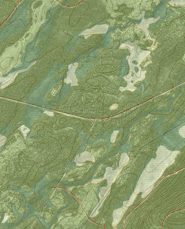 Bilaga B Naturreservatet Luobbalheden Information och anläggningar Skala 1:10 000 "-"A"Ä Copyright