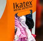 Vit bomull, metalldetekterad IKATEX 8075 Vit frotté, metalldetekterad IKATEX 8035 Vit trikå, metalldetekterad 6-11 -MD 6-11030-MD 6-11035-MD IKATEX 7015 Kulör bomull, metalldetekterad IKATEX 7025