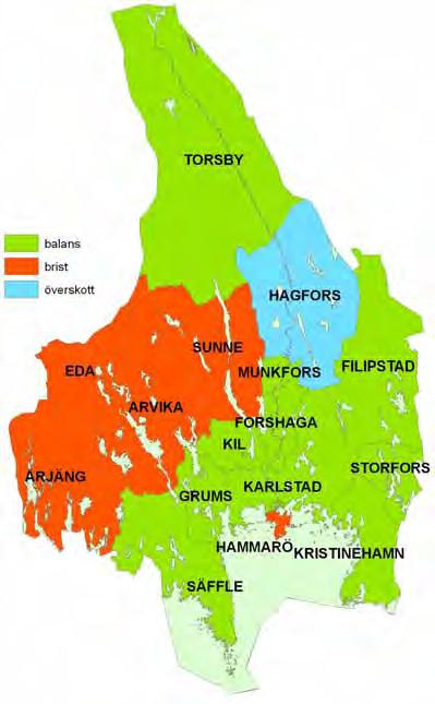 2. Hur utvecklas och förändras bostadsbeståndet? 2.1 Hur ser läget på bostadsmarknaden ut i olika delar av länet?