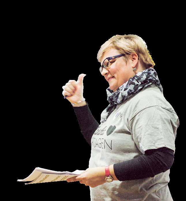 Helsingforsmartha + vardagskurage = sant! Året 2016 var mitt första år som ordförande för Helsingfors svenska Marthaförening. Jag tog emot uppdraget med glädje, ödmjukhet och tacksamhet.