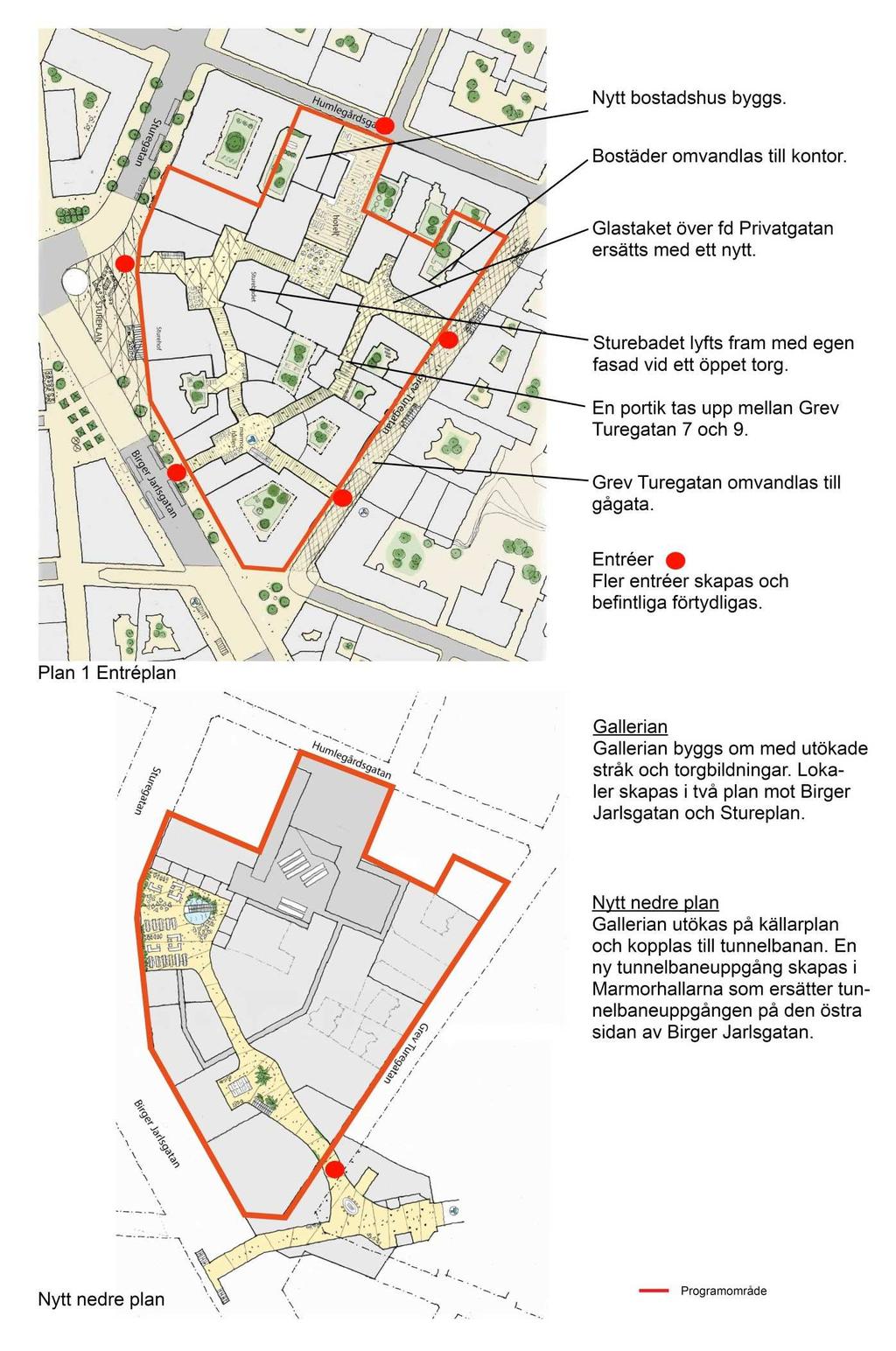 Sida 12 (26) Programförslagets plan