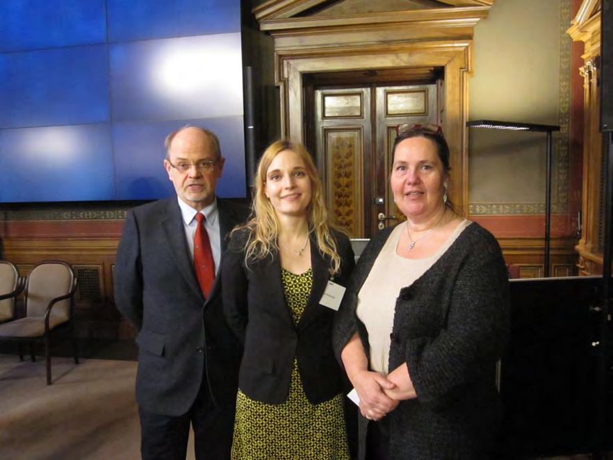 Kjell-Åke Nordquist, Saila Heinikoski & Sia Spilipoulou Åkermark.