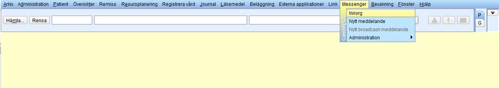 1. Inledning Messenger är en modul i Cosmic med meddelandefunktion. Det finns både personliga brevlådor och funktionsbrevlådor i vilka meddelanden kan hanteras.