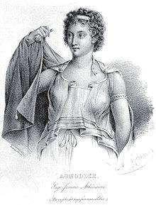 AGNODICE - Den första gynekologen TEXT MAUDE ANDERSSON Agnodice (Grekiska: Aγνοδίκη) eller Agnodike som hon också kallades, föddes i Aten 300 före Kristus.