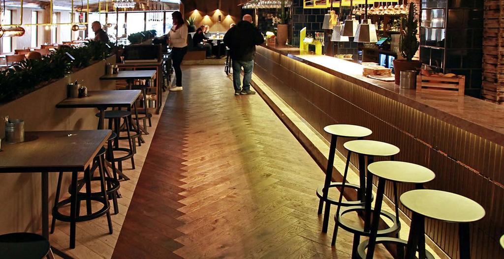RESTAURANG VARVET BY BUTLERS / UDDELVALLA PRODUKTSPECIFIKATION YTBEHANDLINGAR Våra parkettstavar kan levereras fabriksbehandlade.