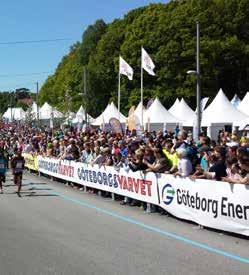 Året efter lade vi om banan till den nuvarande d.v.s. en runda uppe i natursköna Änggårdsbergen på 7km. Deltagarantalet dubblade sig i stort sett varje år till vi nådde 1500 deltagare.