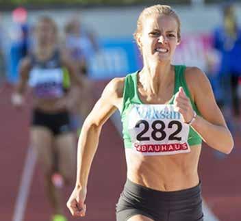 Det kommer mera. Charlotta Fougberg har redan slagit svenskt rekord på 3000m hinder med 9.34.