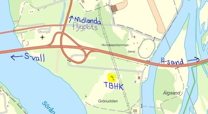 Hitta till utställningsplatsen Nedan hittar du en skiss över hur du tar dig till klubbens nya område, Grönuddsvägen 2, Sörberge: Ring 1 Domare: Peter Farrell Ringsekreterare 1: Lotta Johansson