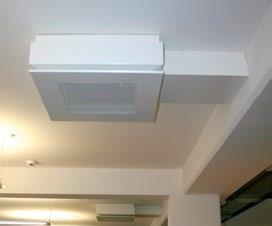 komfortkyla där ventilation och värme redan finns installerat Energieffektiv drift