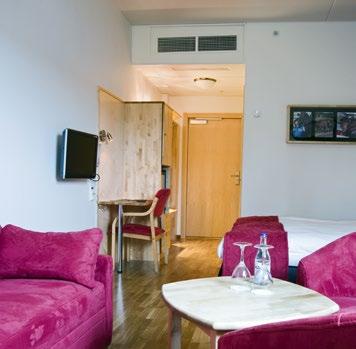 ställbar luftriktning. Kostnadseffektiv lösning vid renovering eftersom installationen görs i korridor.
