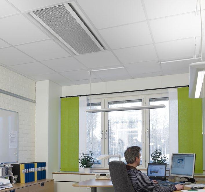 Swegon PACIFIC Klimatbaffel med hög komfort och flexibilitet Swegon PACIFIC består av en kapcitetsmodul och en designmodul som kan