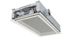 Upp till 85 l/s (300 m 3 /h) Kyla: Upp till 2055 W Värme: Vatten: Upp till 2700 W 600x600 eller 1200x600 med anpassningar till ett