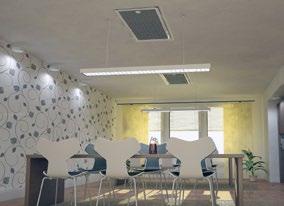 Finns även med elvärme Energieffektiv drift eftersom ventilation, värme och kyla sker exakt efter behovet.