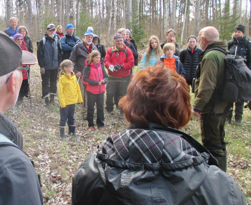 I år var det också den 29:e gången som naturkännaren Bert Lindgren guidade deltagarna i natur, geologi och gammal och ny kulturbygd.