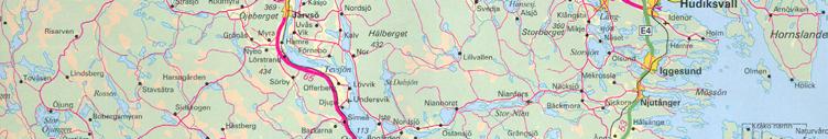 Kösänge 10. Slåttmyran 11.Ysberget 12.