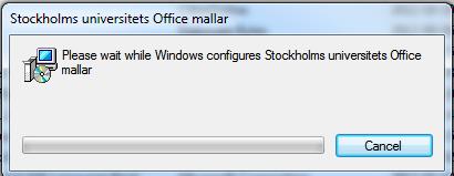 11 (11) Avinstallera Su Officemallar 2007 Om du av någon anledning