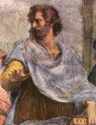Aristoteles Aristoteles (382-322 f.kr) var en annan grekisk filosof och elev till Platon och son till kung Filips läkare. Alexander den stores lärare.