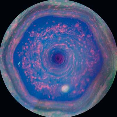 1995 2004 2014 Fläcken krymper: bilder tagna med Hubbleteleskopet visar att Jupiters största storm håller på att minska. B i lde r 19 9 5: NASA, ESA & R. B e e b e (N MSU); 200 9: NASA, ESA & H.