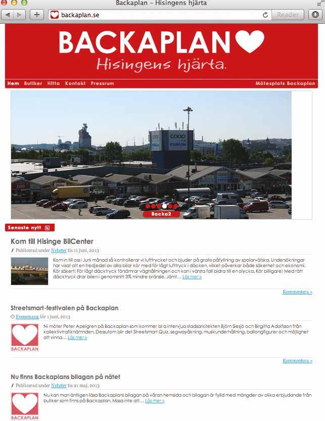 BACKAPLAN Nr 5/2017 Backaplan, mer än du tror!