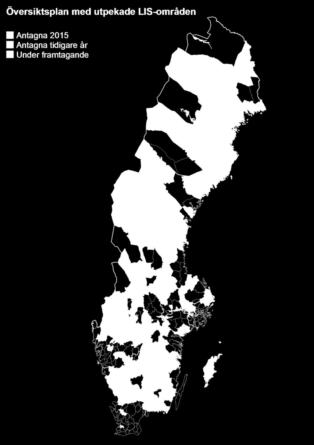 Tema: Strandskydd och LIS Länsstyrelsernas uppdrag 44 del II Upphävande av strandskydd i 15 % av detaljplanerna Brister i motiveringen av särskilda skäl 6 tillägg till ÖP avseende LIS Totalt 125