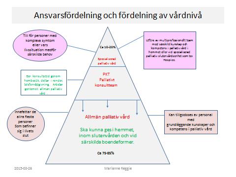 Bilaga 1 Ansvarsfördelning och fördelning av vårdnivå Grafisk bild över ansvarsfördelning och fördelning av vårdnivå.