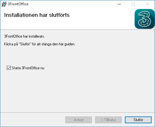 4 5 6 När nedladdningen är klar klickar du på filen softphone.exe för att starta installationsprogrammet.