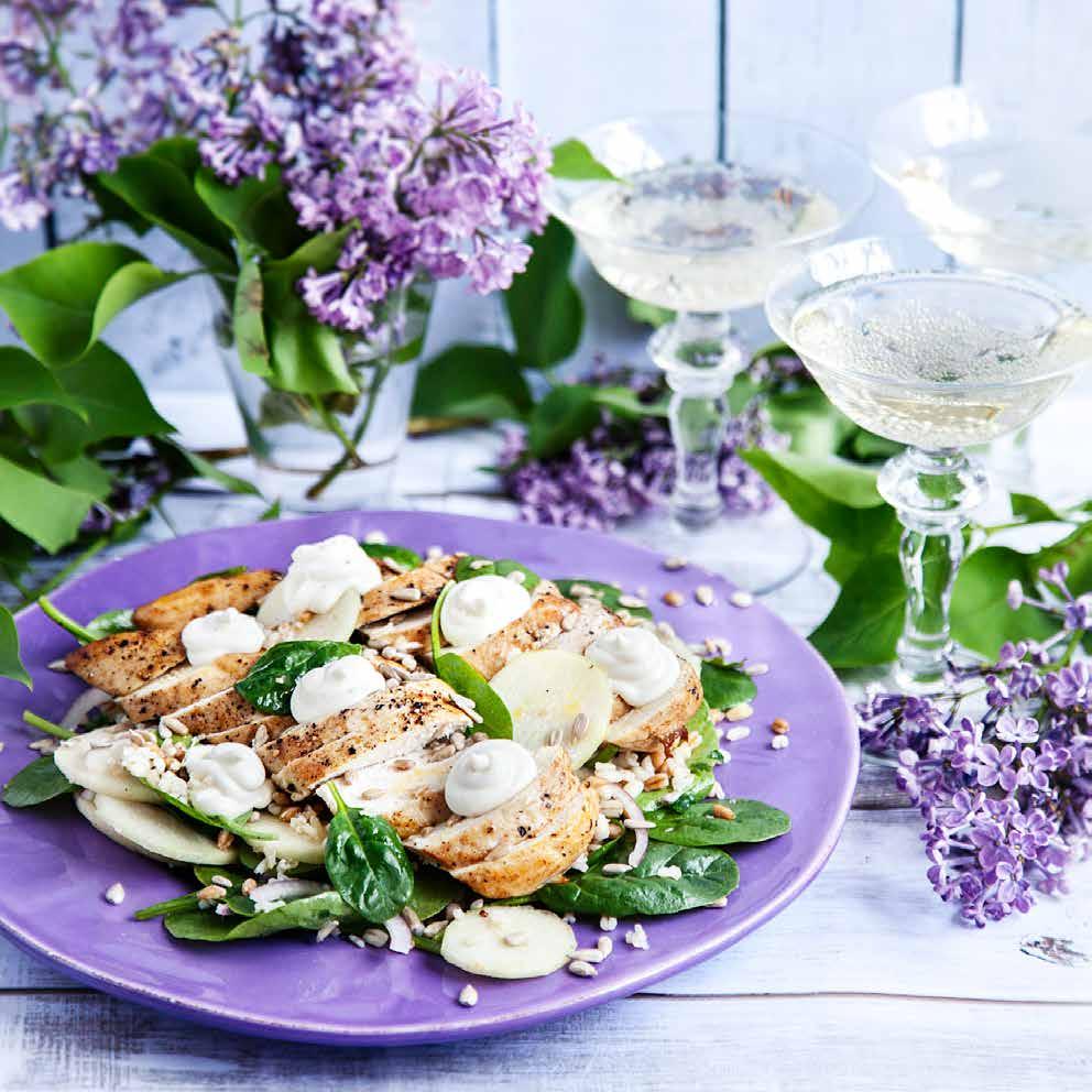 Veckan avslutas med saftiga biffar som vi smaksatt med äpple, ett enkelt knep för att göra biffarna lite roligare.