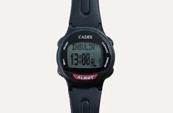Cadex har utgått men går att beställa om den finns på HMC;s lager (tex återlämnade) Cadex är ett digitalt armbandsur med möjlighet till att ställa in 12 dagliga larm.