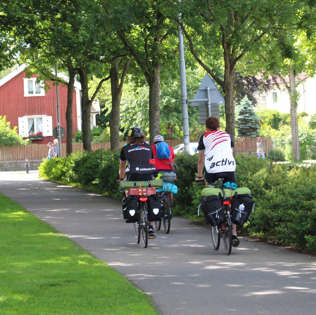 34 Handlingsplan 2016-2020 Rekreation och turism Målbild: Cykla på attraktiva stråk År 2020 är det lätt att få information om cykelvägar för olika målgrupper och till olika målpunkter i hela kommunen