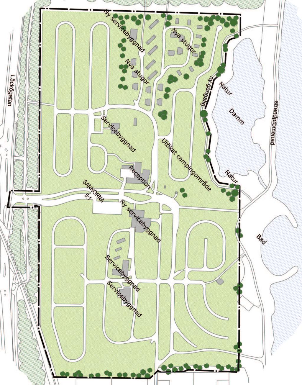 ILLUSTRATIONSKARTA Detaljplan för del av Sannorna 5:1,