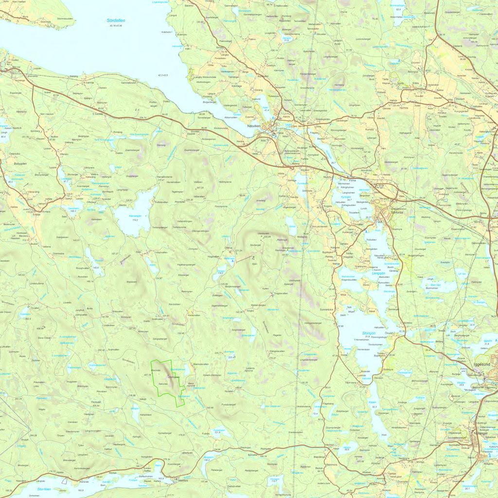 708 708 Översiktskarta väg 708 Delsbo - Fredriksfors Titel: Förstudie väg 708 Delsbo -