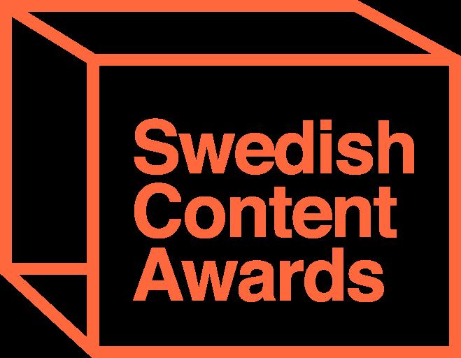 Pressmeddelande 2 maj 2017 Swedish Content Awards 2017 Här är alla nomineringar till Swedish Content Awards Här är de nominerade bidragen till Swedish Content Awards - tävlingen som premierar de