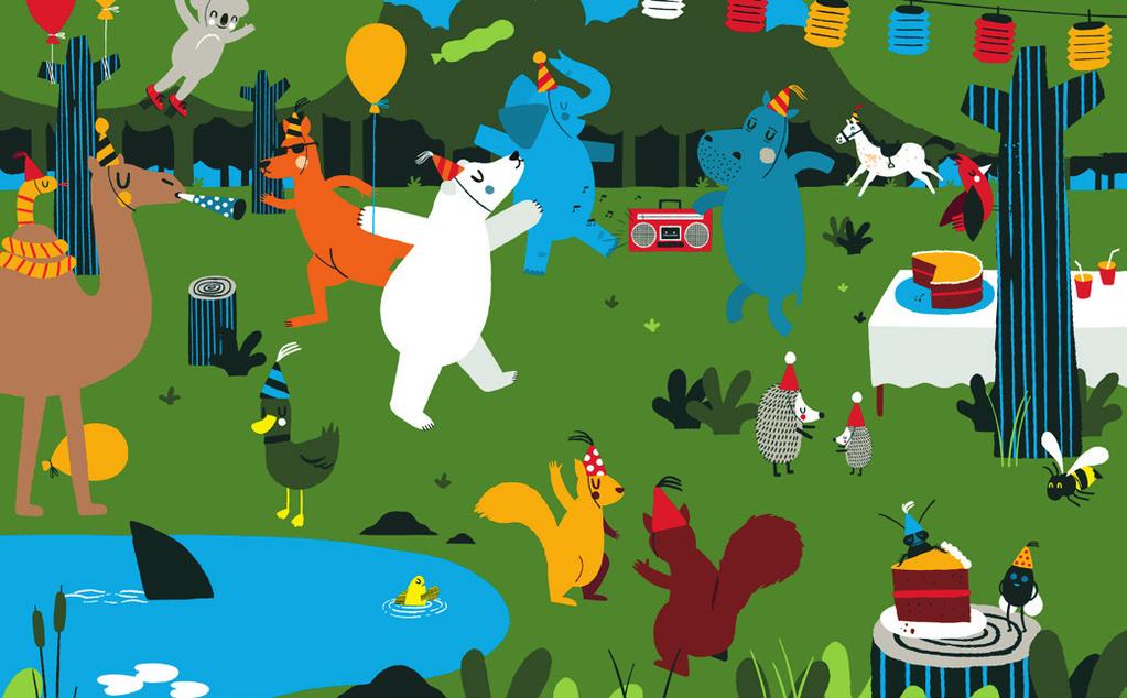 FRÅN 2 ÅR Folkets Bio Umeå: JAZZO-FESTEN FÖRHANDSVISNING & PREMIÄRKALAS I en glänta i skogen hålls en sjusjungande fest. Rovdjur och växtätare, stora djur och små. Alla partajar ihop.