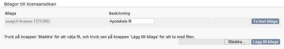 Däremot är det möjligt att ändra eller komplettera patientens namn och telefonnummer, vid enskild human licens. 3.2.